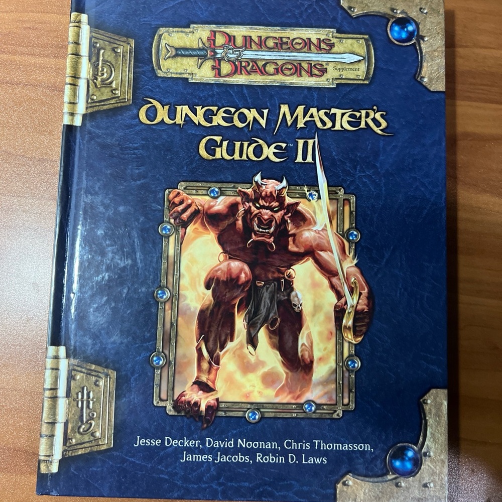 Dungeons & Dragons 3.0 Edition | Dungeon Master’s Guide II 2005 1st Printing HC